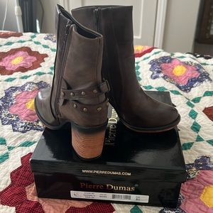 Pierre Dumas Ravenna-14 faux leather boots